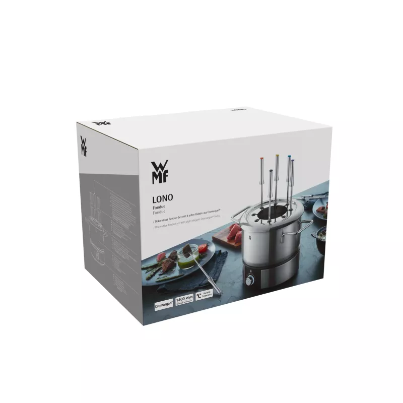 WMF Lono Juego de fondue, 1,5 L, 8 personas