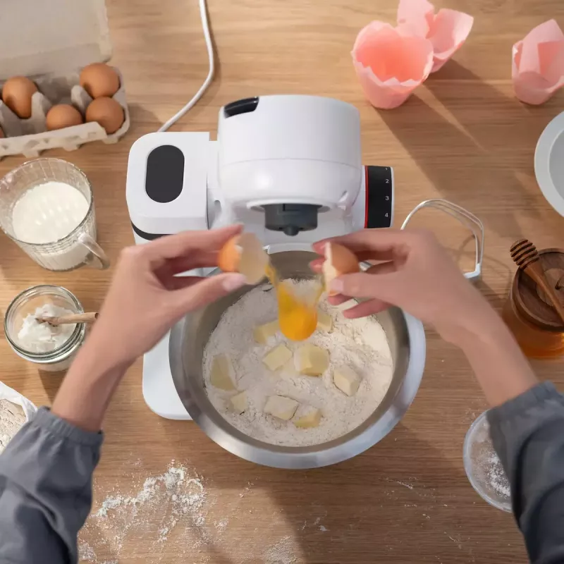 Robot de cocina Bosch Serie 2 MUMS2EW00 — Motor de 700 W, Bol de acero inoxidable de 3,8 L, blanco