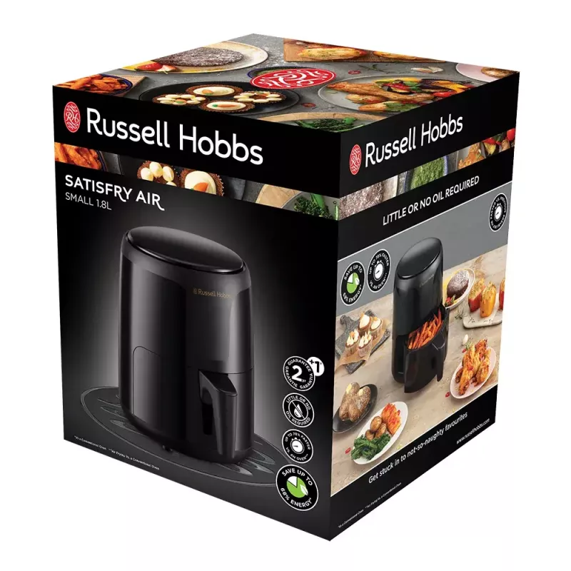 Freidora de aire Russell Hobbs SatisFry Air 1,8 L 1100 W Negra