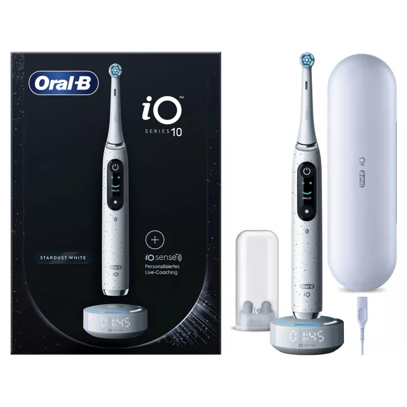 Cepillo de dientes eléctrico Oral-B iO Series 10 Adultos rotatorio-oscilante Blanco