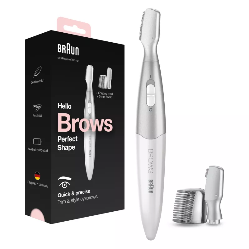 Recortadora de precisión Braun FG1106 Plata
