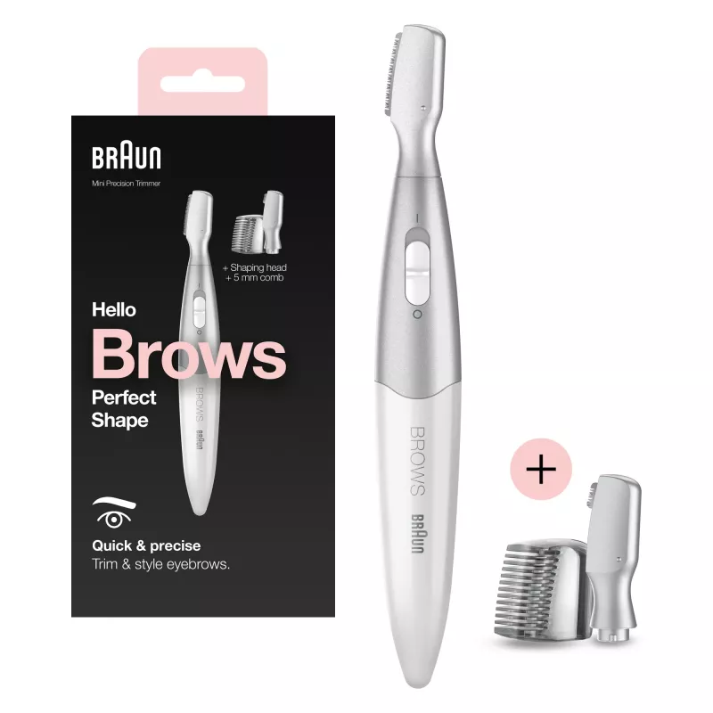 Recortadora de precisión Braun FG1106 Plata