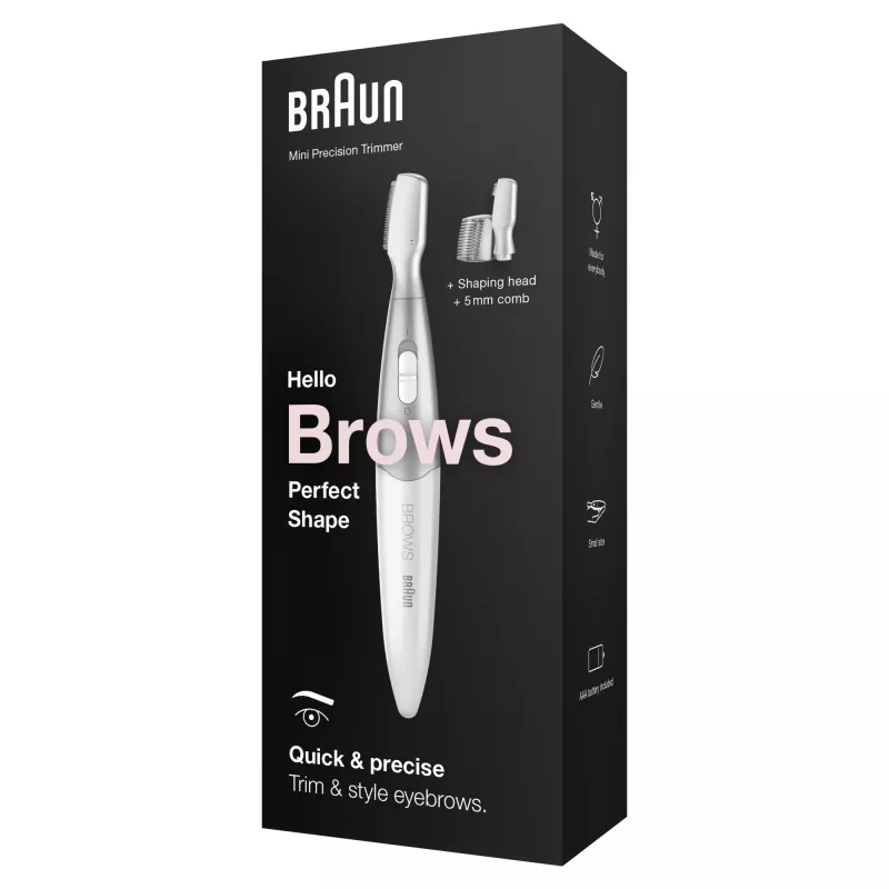 Recortadora de precisión Braun FG1106 Plata