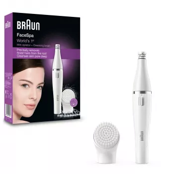 Depiladora Braun Face 810+ Blanca