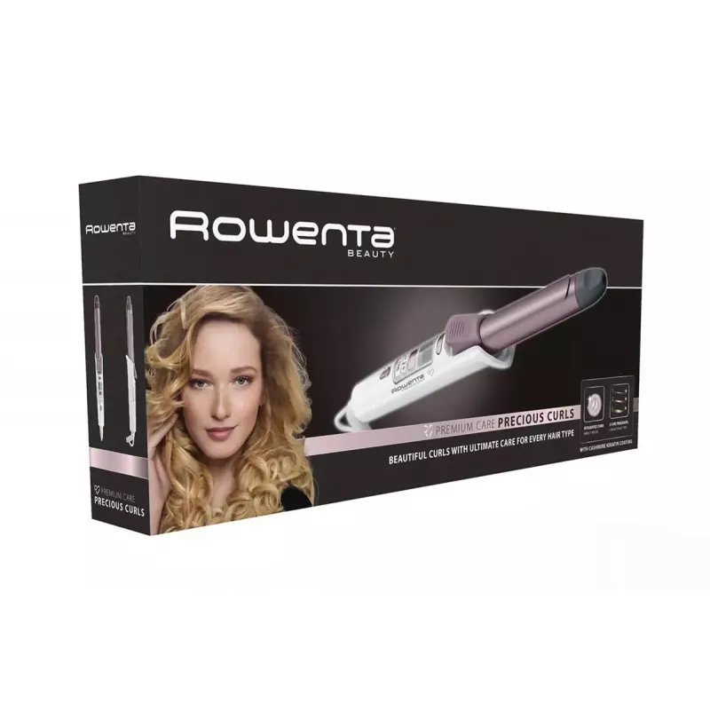 Rizador Rowenta CF3460 Calor Negro, Rosa, Blanco 1,8 m