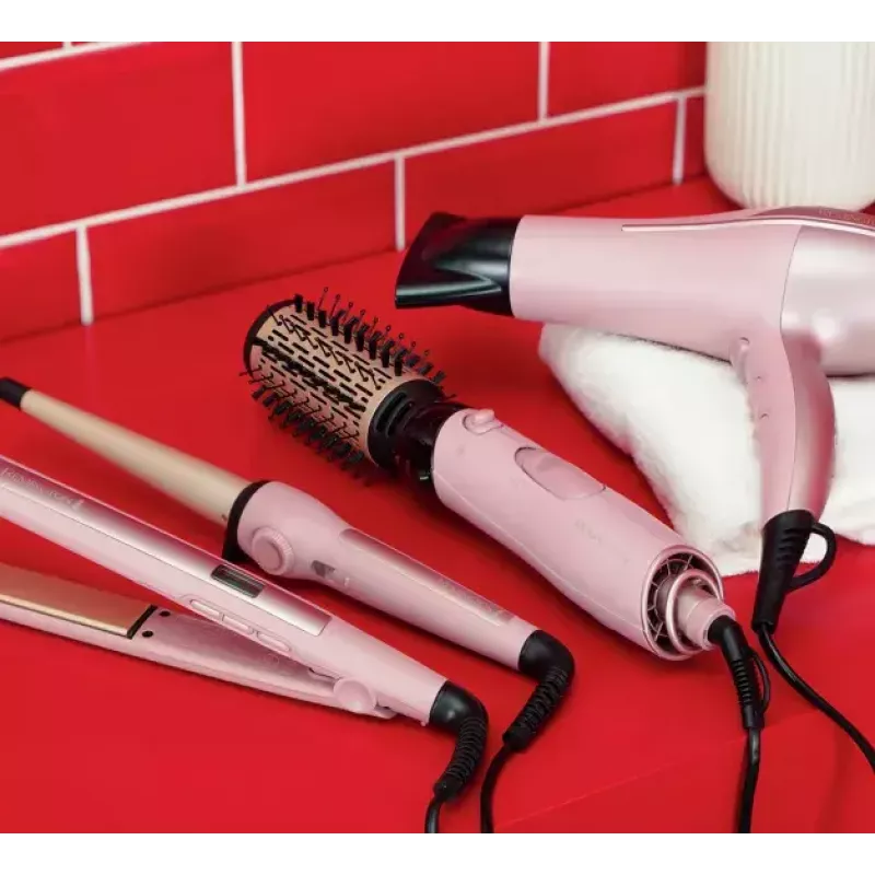 Cepillo de aire caliente Remington AS5901 1000 W rosa