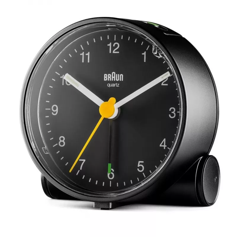 Despertador de cuarzo Braun BC01B negro