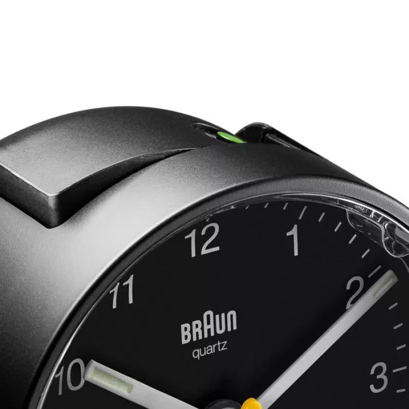 Despertador de cuarzo Braun BC01B negro