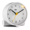 Despertador de cuarzo Braun BC01W blanco
