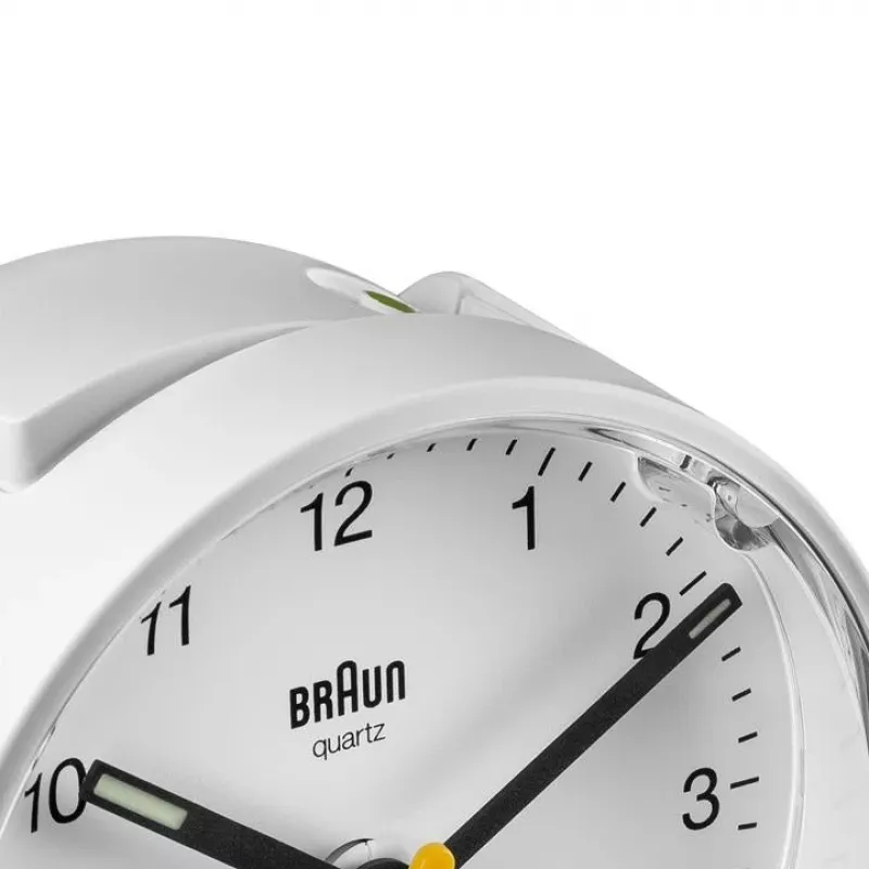 Despertador de cuarzo Braun BC01W blanco
