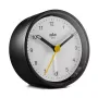Despertador de cuarzo Braun BC12BW negro, blanco