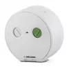 Despertador de cuarzo Braun BC12WB negro, blanco