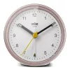Despertador de cuarzo Braun BC12 rosa, blanco