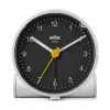 Despertador de cuarzo Braun BC01WB negro, blanco