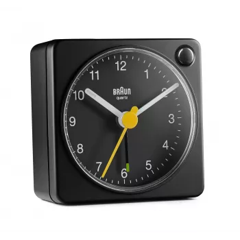 Despertador de cuarzo Braun BC02XB negro