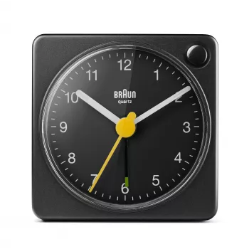 Despertador de cuarzo Braun BC02XB negro