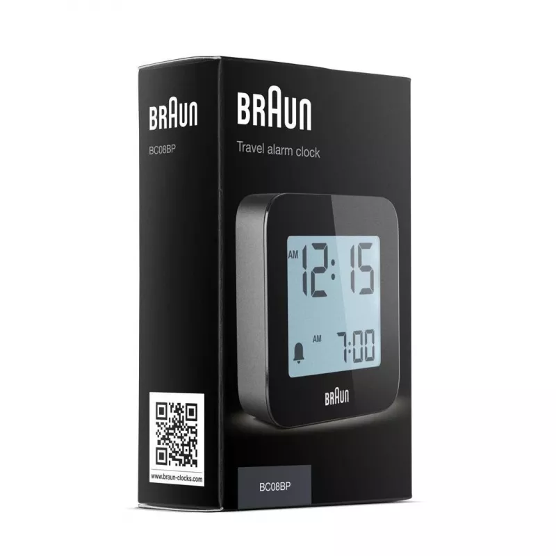 Despertador digital Braun BC08 negro