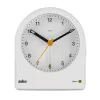 Despertador de cuarzo Braun BC22 blanco, amarillo