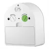 Despertador de cuarzo Braun BC22 blanco, amarillo