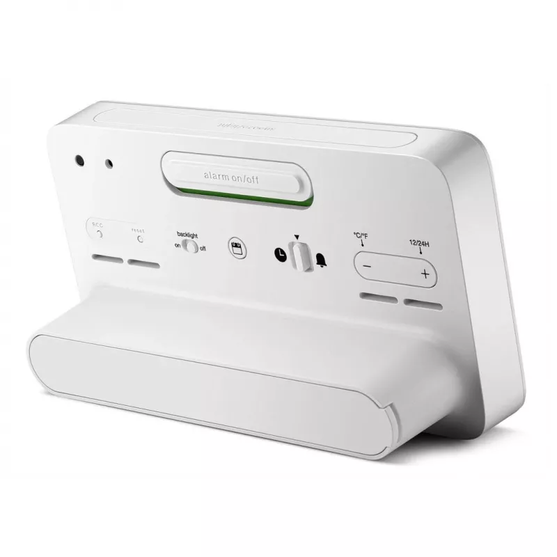 Despertador digital Braun BC10 blanco LCD retroiluminado