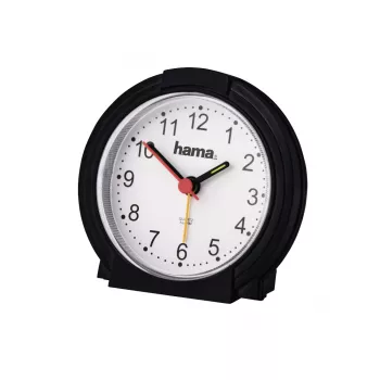 Reloj analógico Hama Classic negro blanco