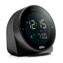 Despertador radiocontrolado BRAUN BC 24 B DCF negro – despertador radiocontrolado con pantalla digital