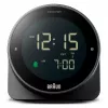 Despertador radiocontrolado BRAUN BC 24 B DCF negro – despertador radiocontrolado con pantalla digital