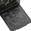 Despertador BRAUN BC 05 B cuarzo plegable negro — despertador de viaje compacto