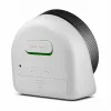 Reloj de pared/sobremesa radiocontrolado Braun BC24W-DCF rectangular negro, blanco