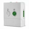 Reloj de pared/sobremesa analógico Braun BC05W rectangular blanco