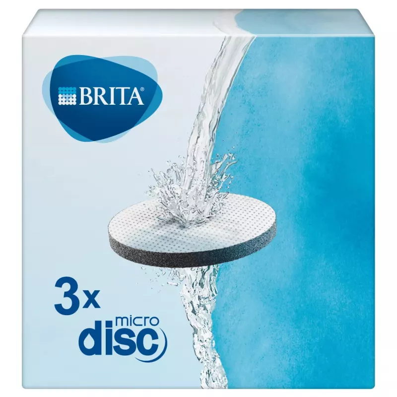 BRITA MicroDisc discos de filtro de agua para botella filtrante, 3 uds.
