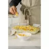 Recipiente ZWILLING Fresh & Save rectangular 2,2 L transparente blanco