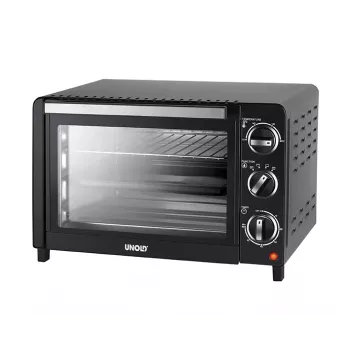 Mini horno Unold 68875 Allround – 18 L, 1200 W, negro