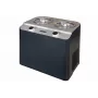 Máquina de helados con compresor Unold Doppio 2,4 l 250 W negra, acero satinado