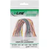 Cable adaptador de corriente para placa base InLine conector hembra 20 pines / conector macho 24 pines EPS 0,16 m