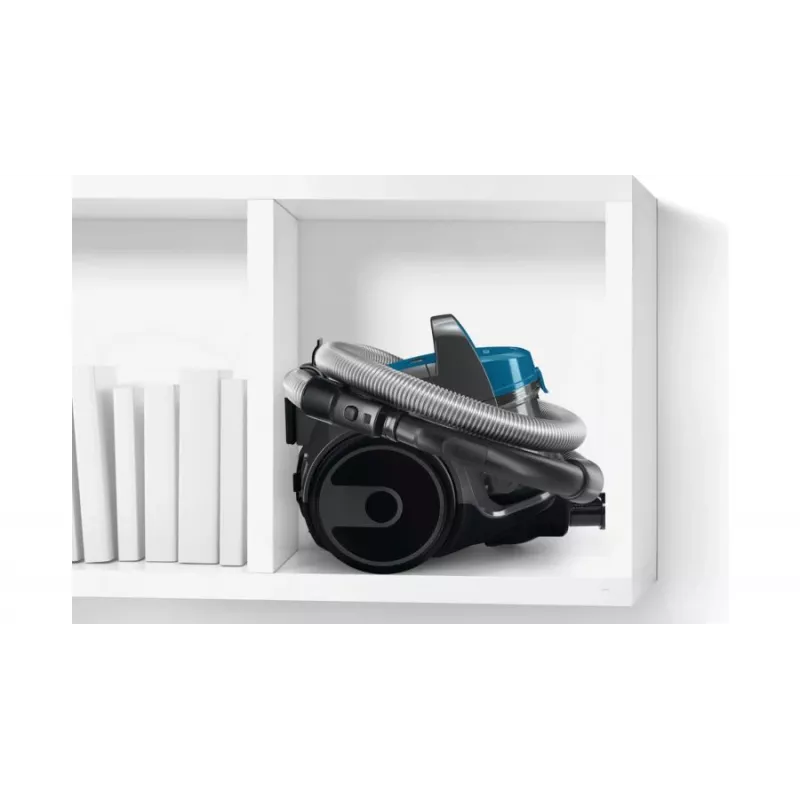 Aspirador de cilindro Bosch BGS05A220 700W sin bolsa 1.5L, tubo telescópico de acero inoxidable, filtro EPA lavable