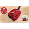Aspirador de escoba Bosch Serie 4 BGD38RD1H, 600 W, 4 L bolsa, limpieza en seco, rojo
