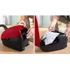 Aspirador de escoba Bosch Serie 4 BGD38RD1H, 600 W, 4 L bolsa, limpieza en seco, rojo