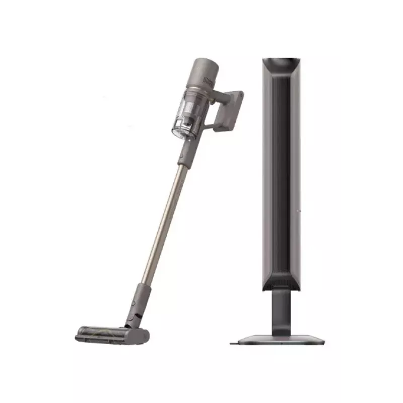 Dreame Z10 Station aspirador escoba 2 en 1 sin cable, sin bolsa, 150 AW, 481 W, autonomía de 65 min, beige