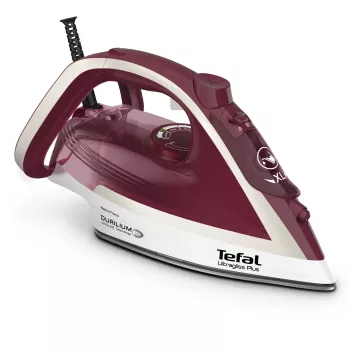 Plancha de vapor Tefal Ultimate Pure FV6810 2800 W roja, plata