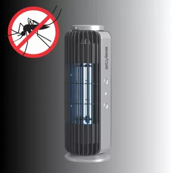 Trampa para mosquitos Stylies AURIGA/COP002397 – sin productos químicos, de uso flexible, para combatir insectos voladores