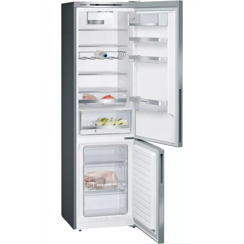 Siemens iQ500 KG39E8IBA frigorífico combinado, de libre instalación, 249 l + 94 l, 60 x 201 x 65 cm, clase energética B, acero inoxidable