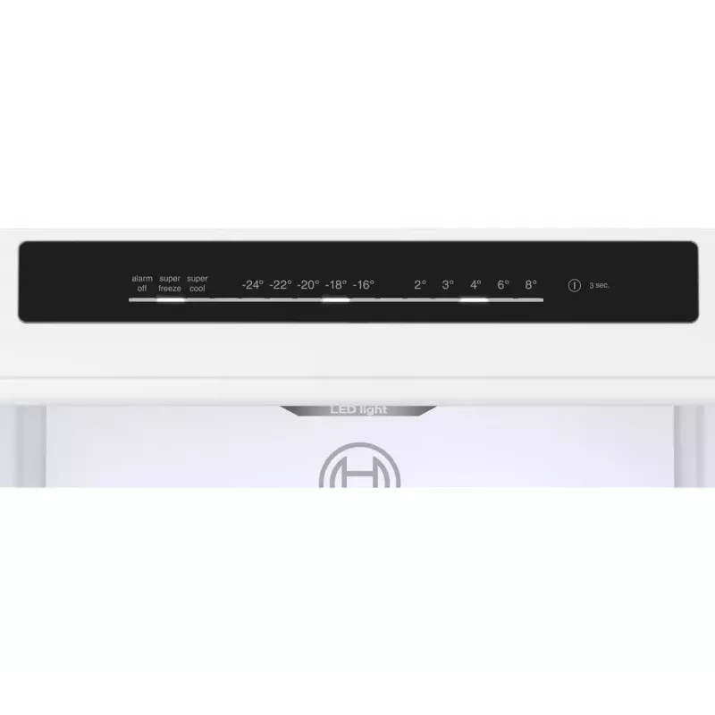 Frigorífico combi Bosch Serie 4 KGN36VICT independiente 321 L acero inoxidable
