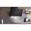 Siemens iQ300 LC87KFN60 campana extractora de pared inclinada, 80 cm, Home Connect, 56 dB, clase energética A+, LED, negra