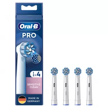 Cabezales de cepillo Oral-B Sensitive Clean 4 uds. Blanco