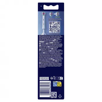 Cabezales de cepillo Oral-B 860960 pack de 4, recambios blancos
