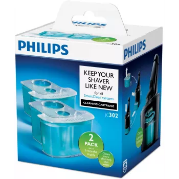 Cartucho de limpieza Philips JC302/50 pack de 2 sistema de doble filtro