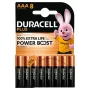 Pila de un solo uso Duracell Plus AAA alcalina