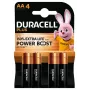 Pilas de un solo uso Duracell Plus AA alcalinas, 1,5 V, 4 uds., 50 mm