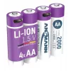 Pila recargable Ansmann 1312-0036 AA litio-ion